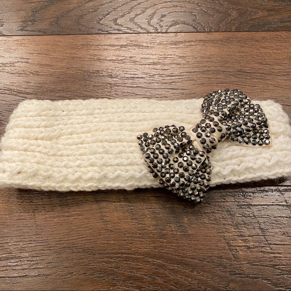Knit Headband with Bow